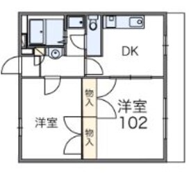 レオパレスＯＩＳＯの物件間取画像